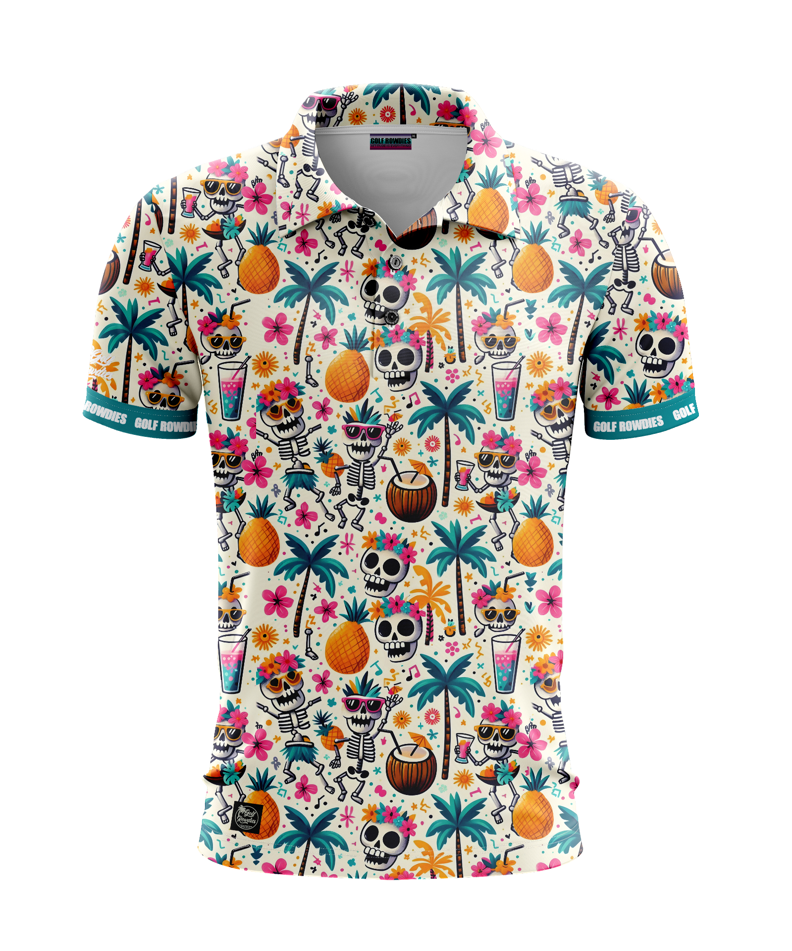 67jersey Men's Polo "Coconut-Party"