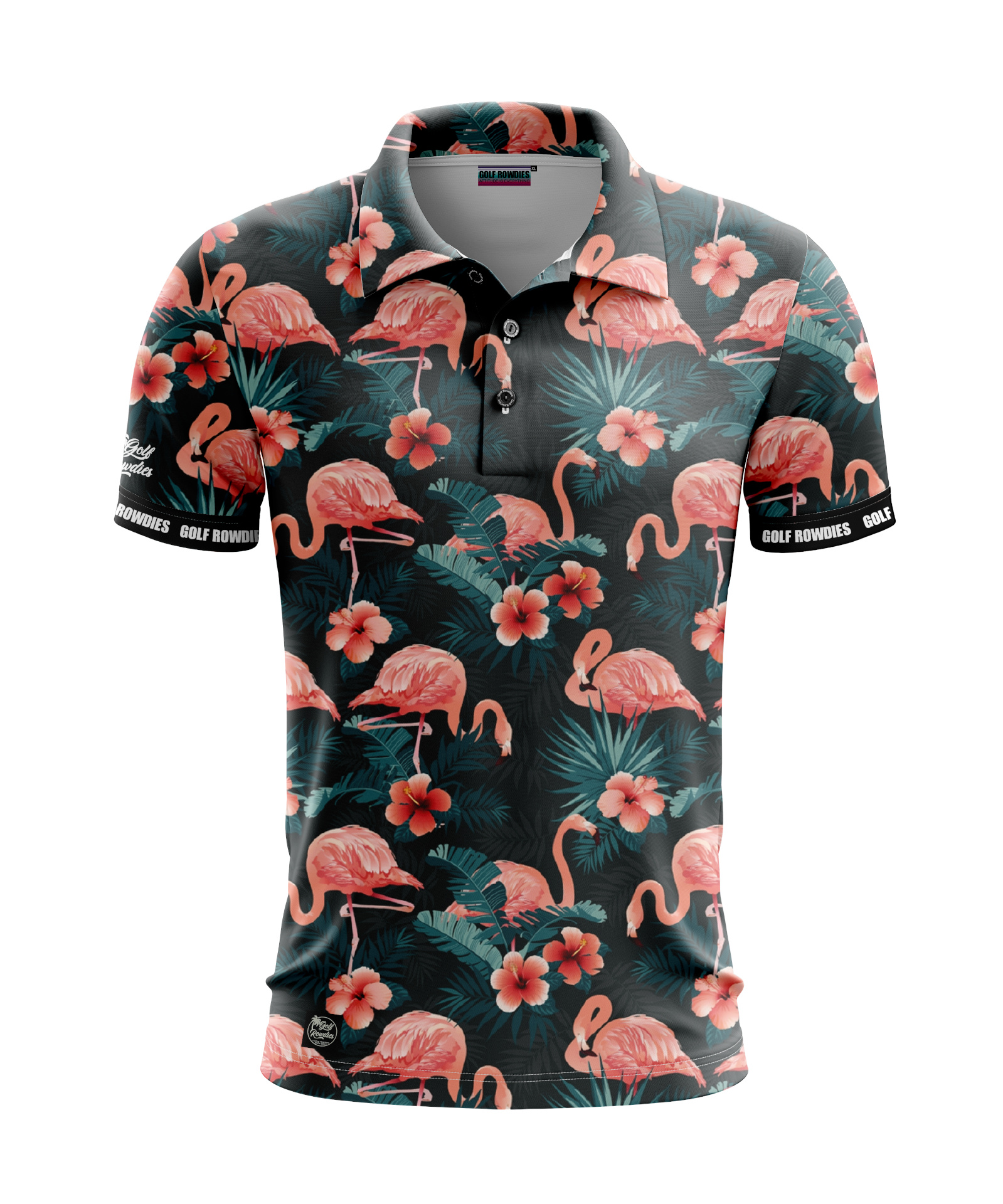67jersey Men's Polo "Flamingo"