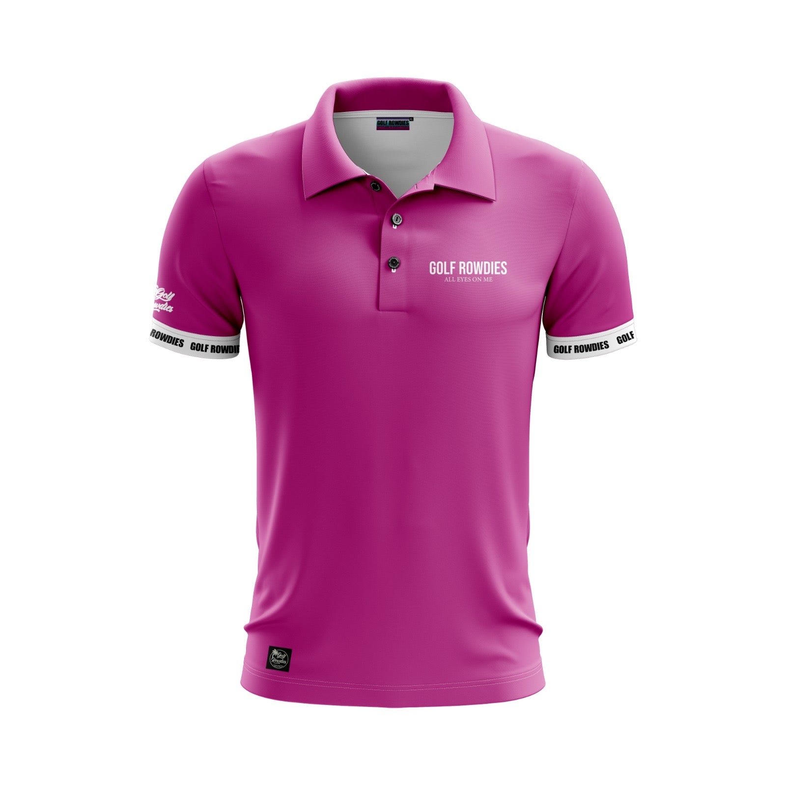 67jersey Men's Polo "Need money for Golf - pink"