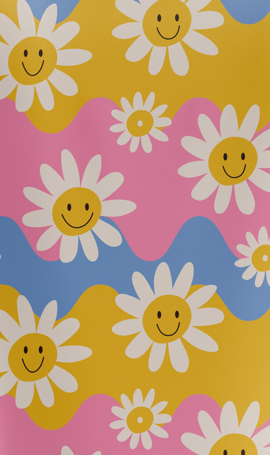 67jersey Men's Polo "Retro Flower"