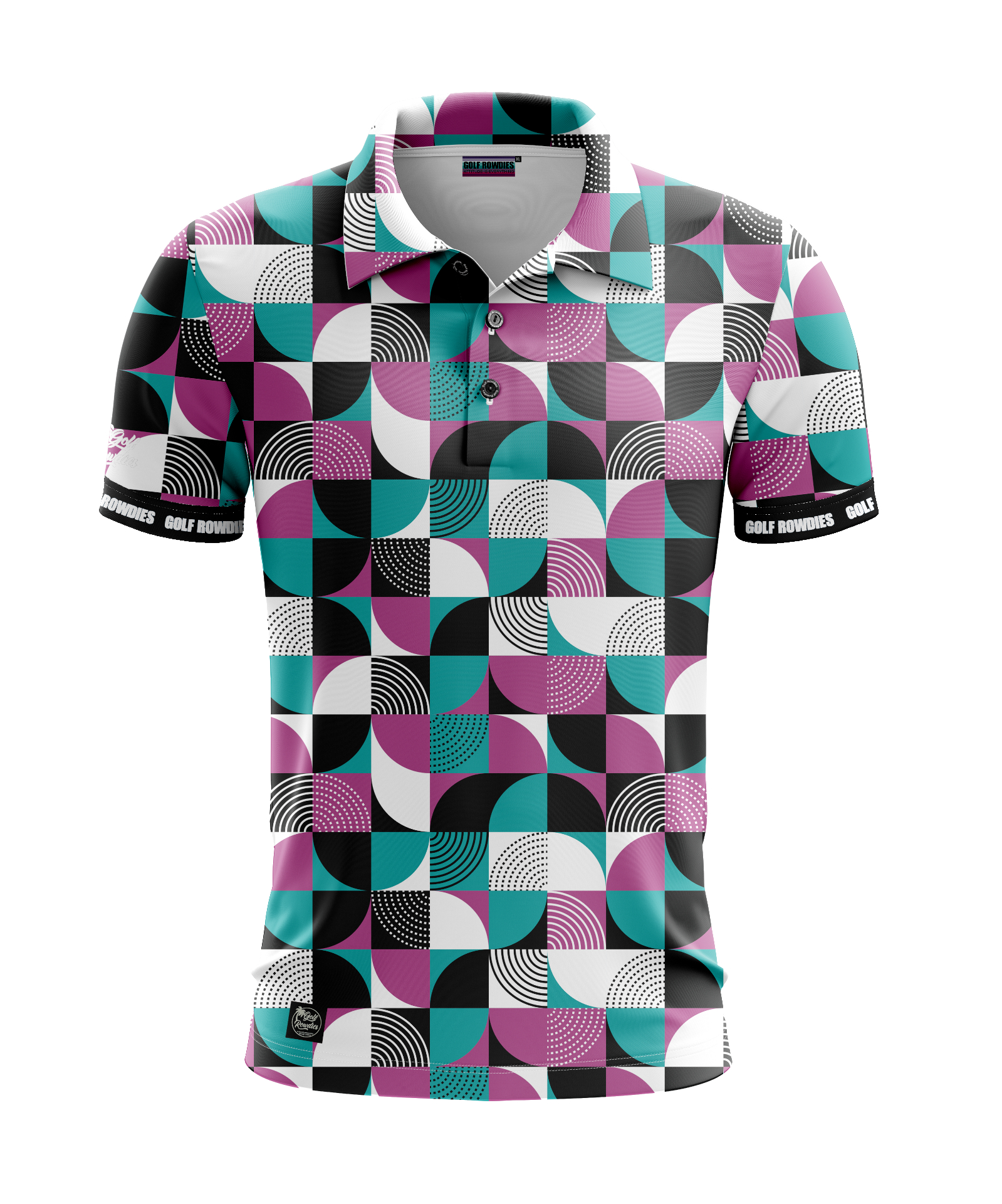 67jersey Men's Polo "Retro - violett"