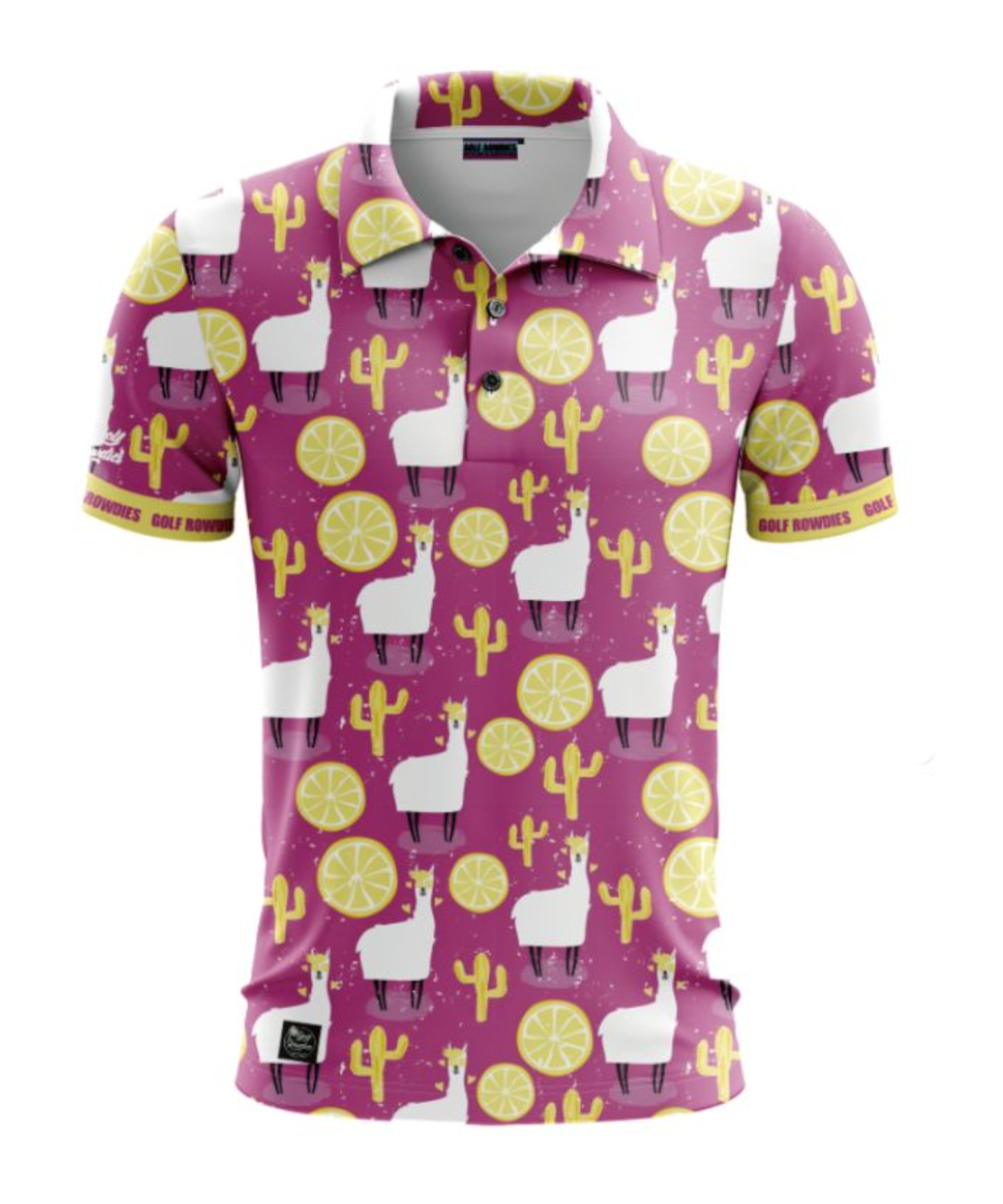 67jersey Men's Polo "Sangria Lama"