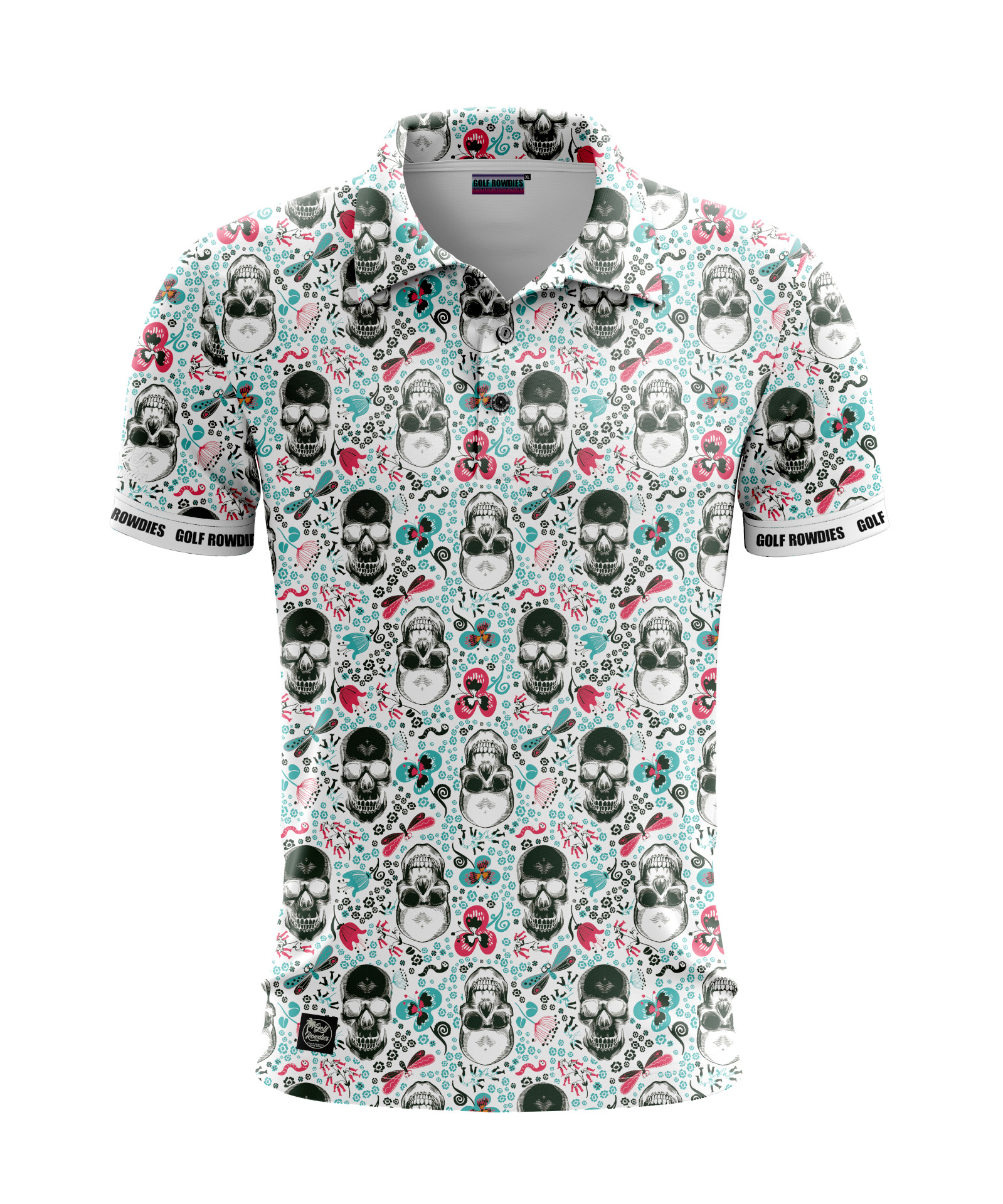 67jersey Men's Polo "Skull blue"