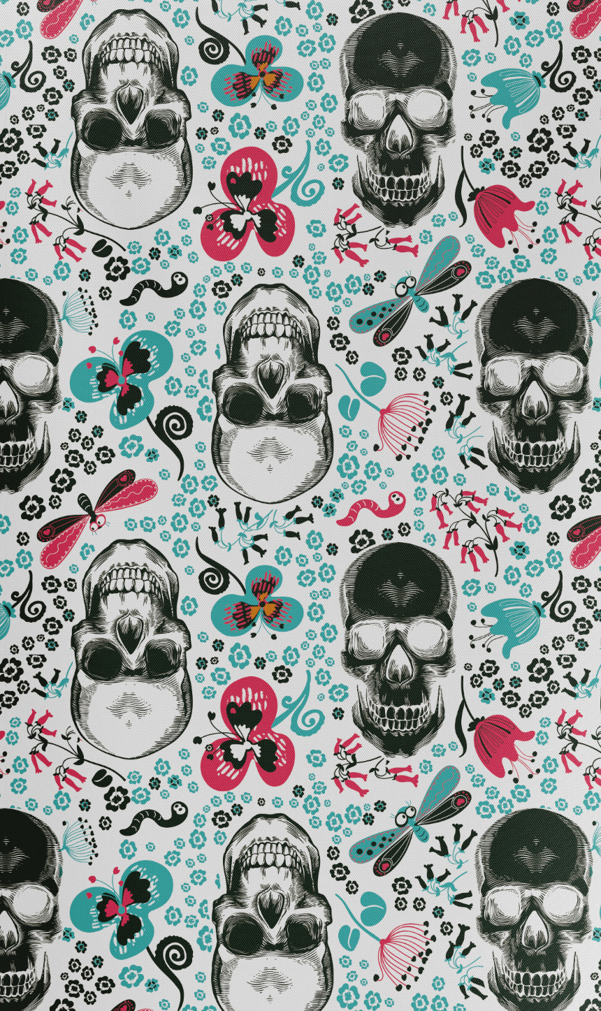 67jersey Men's Polo "Skull blue"